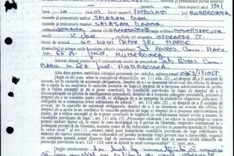 Declaratie persoana vatamata Salasan Luca 28.05.2015