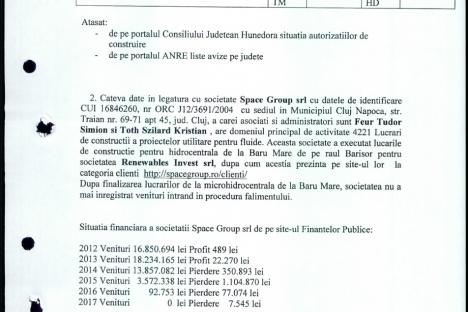 asociaţii şi administratorii firmei Space Group din Cluj Napoca