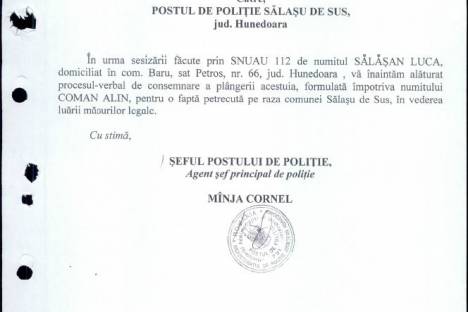 Plangere Salasan Luca impotriva Coman Alin 18.05.2015