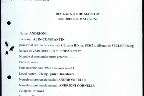 Declaratie Alin Andrioni 24.05.2015